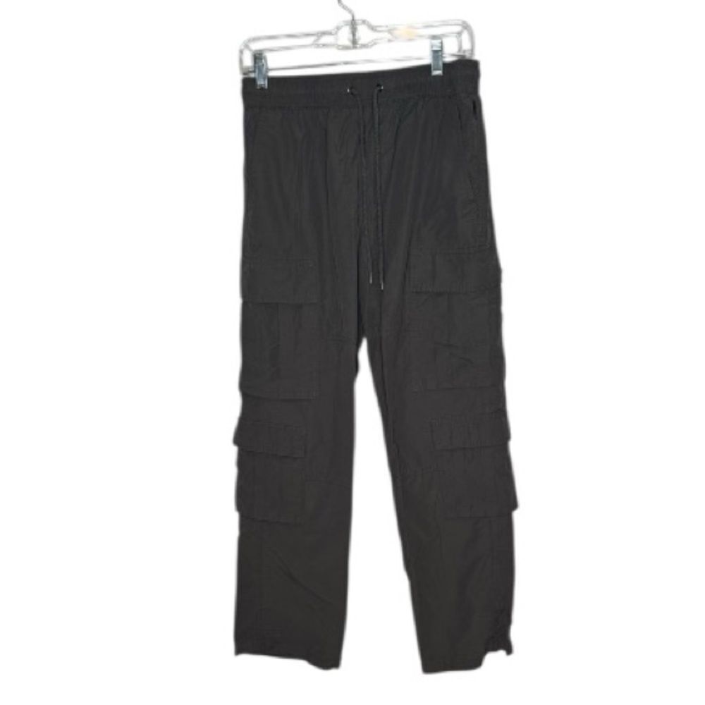 PacSun Men’s Baggy Charcoal Grey Cargo Pants. Size Small.